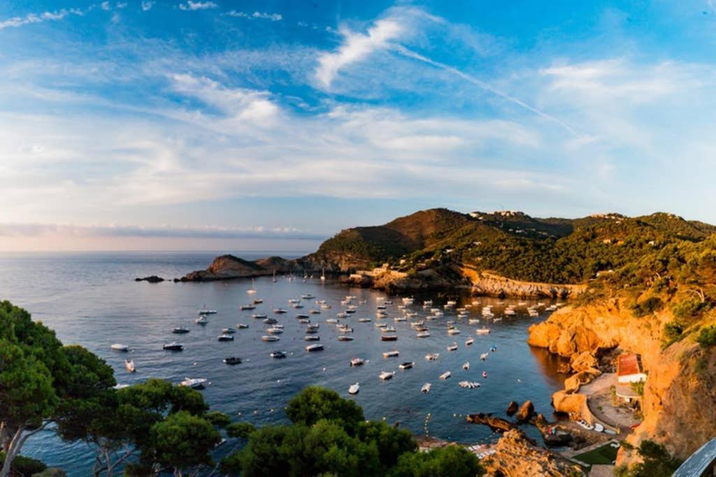 Precioso Apartmento Sobre El Mar, Cap Sa Sal, Begur, Girona Exteriör bild