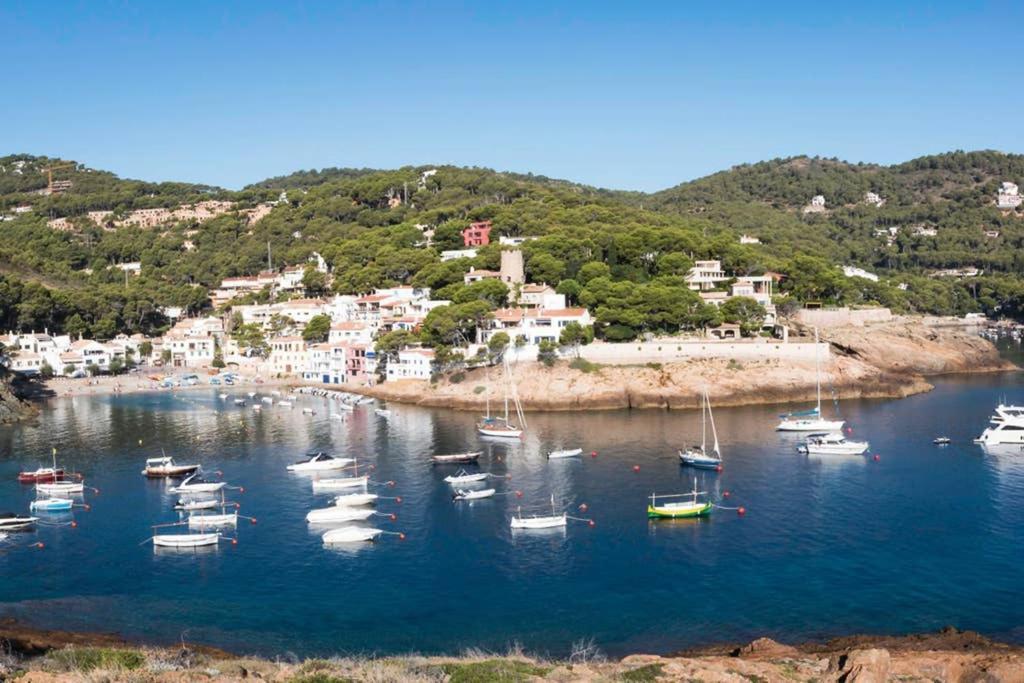 Precioso Apartmento Sobre El Mar, Cap Sa Sal, Begur, Girona Exteriör bild