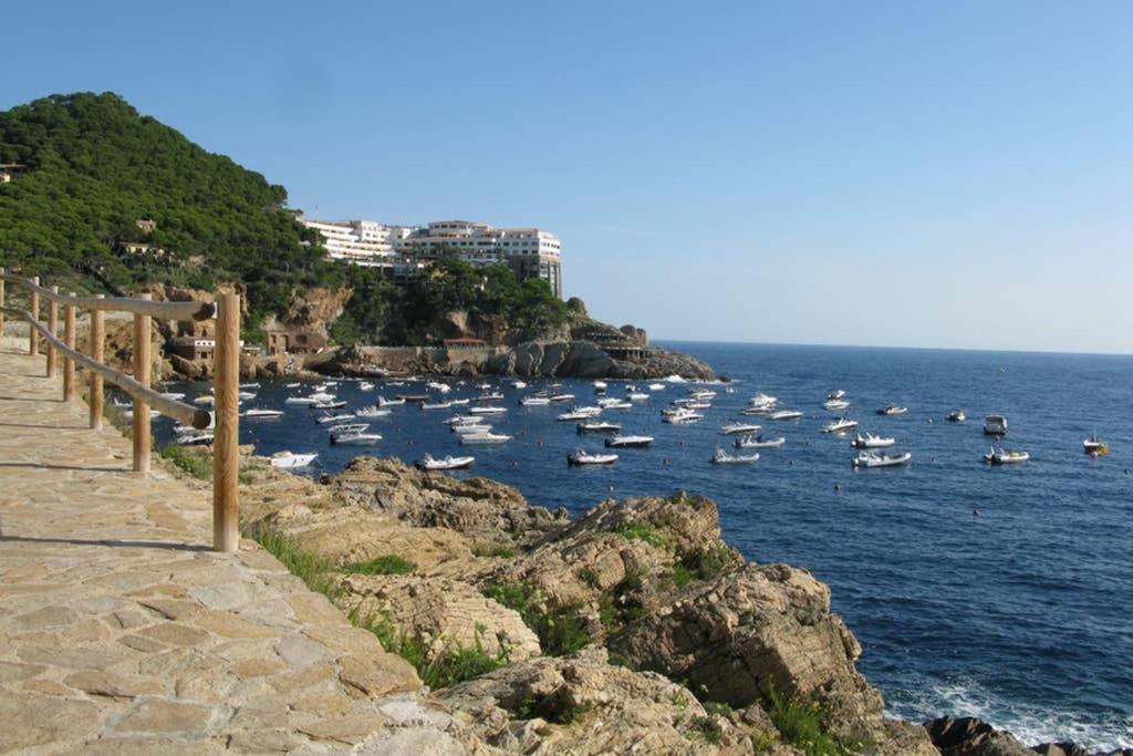 Precioso Apartmento Sobre El Mar, Cap Sa Sal, Begur, Girona Exteriör bild