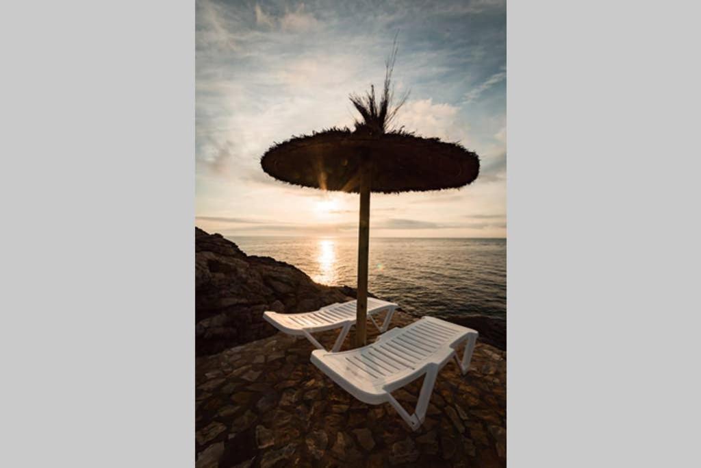 Precioso Apartmento Sobre El Mar, Cap Sa Sal, Begur, Girona Exteriör bild