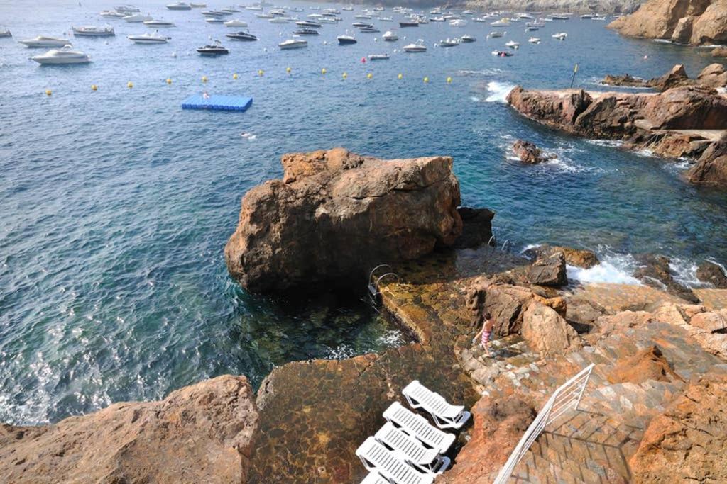Precioso Apartmento Sobre El Mar, Cap Sa Sal, Begur, Girona Exteriör bild
