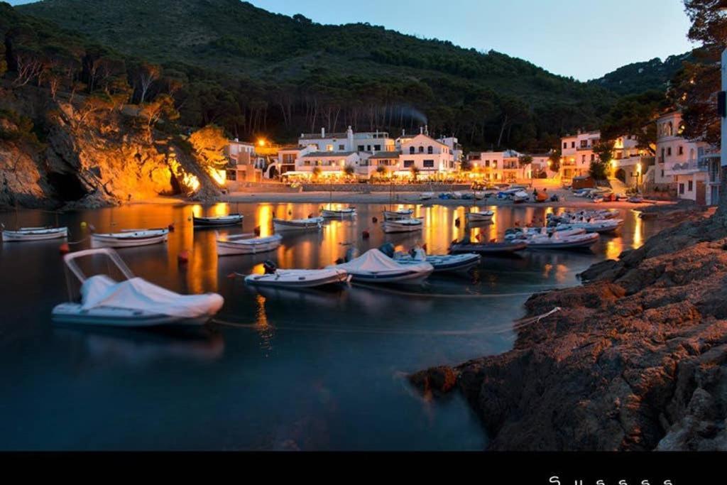 Precioso Apartmento Sobre El Mar, Cap Sa Sal, Begur, Girona Exteriör bild