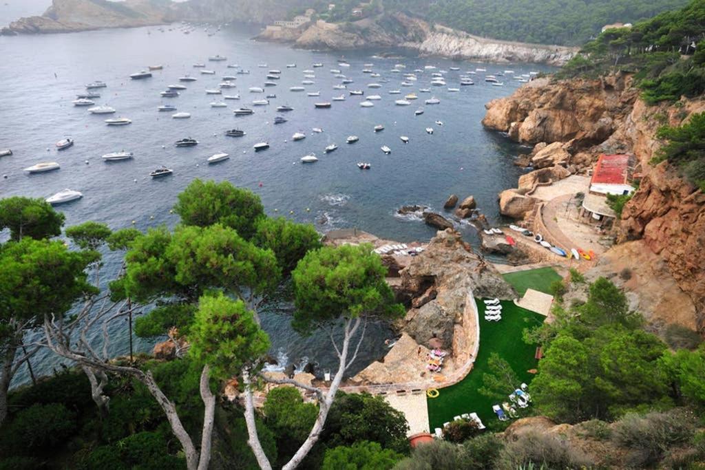 Precioso Apartmento Sobre El Mar, Cap Sa Sal, Begur, Girona Exteriör bild
