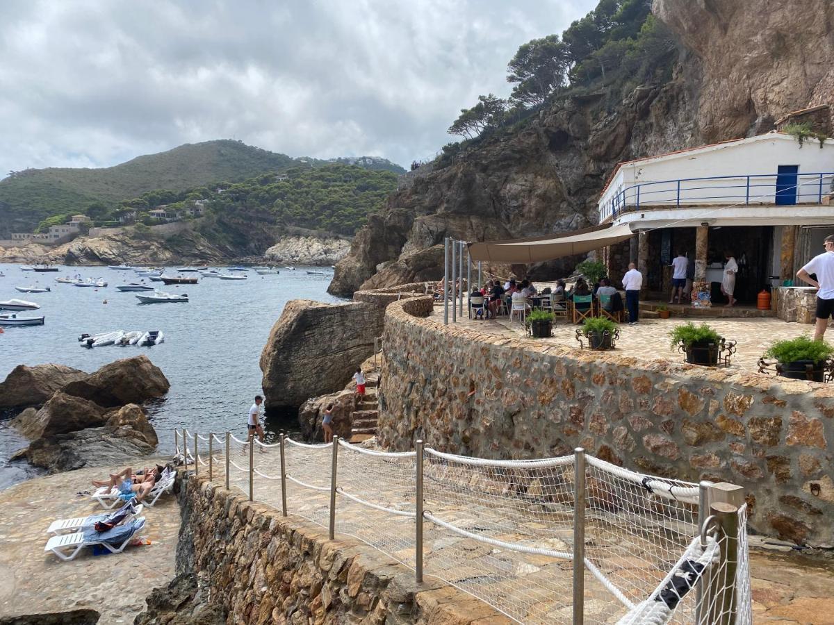 Precioso Apartmento Sobre El Mar, Cap Sa Sal, Begur, Girona Exteriör bild